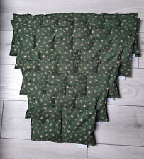 Dinkelkissen Körnerkissen Wärmekissen Trachtenmuster grün Blumen 10 Größen