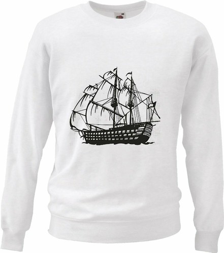 Sweatshirt segelboot - sweatshirt,