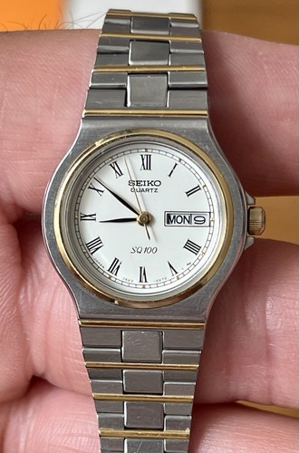 Seiko 100 quartz watch - sq,
