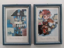 Rosina Wachtmeister 2 Bilder 18x13 eingerahmt