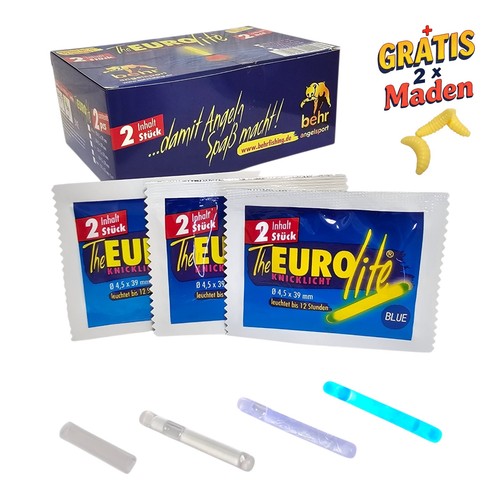 Angel knicklichter blau 10 - |,