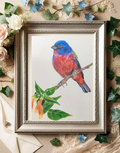 Bunter vogel - bunter,