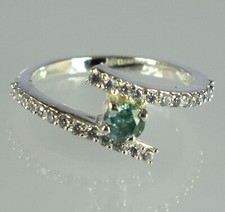 Grün Rundschliff Diamant