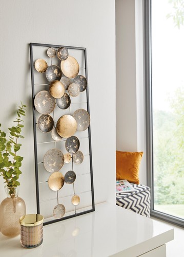 Metall wandbild circles 28 - metall-wandbild, "circles"
