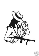 Sexy Frau Aufkleber Mafia