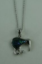 Kiwi  Paua Muschel Anhänger mit Kette  45 cm  mit Schmuckbox