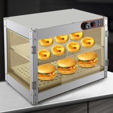 800W Kuchen Edelstahl Vitrine