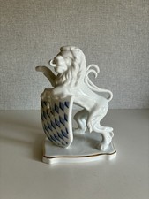 Porzellanfigur Löwe Bayern