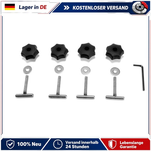 Bodenplatte schienensystem - 4x,