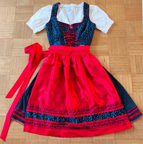 2tlg balkonett dirndl spieth - balkonett,