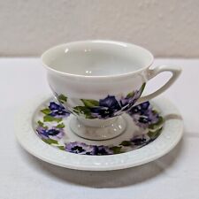 Mokkatasse Espresso + UT Rosenthal Stiefmütterchen Classic Rose Collection Maria