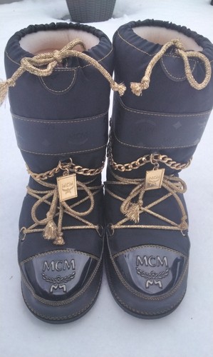 Original mcm moonboots schwarz - original,