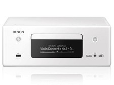 Hi-Fi-Netzwerk-CD-Player DENON RCD-N11DAB, ohne Lautsprecher, weiß - A