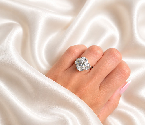 Diamant verlobungsring k - 18,