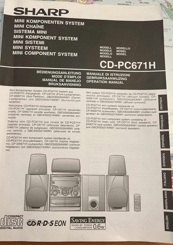 Sharp komponenten system - sharp,