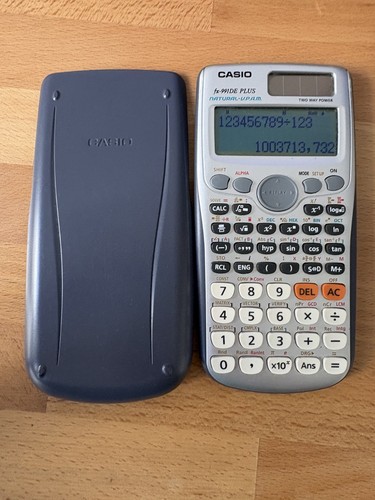 Casio 991de plus - fx-991de,