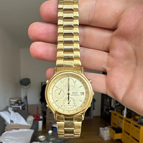 Seiko quartz chronograph quarz - seiko,