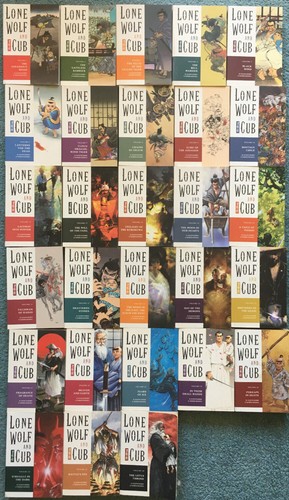 Lone wolf and cub - wolf, manga