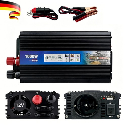1000w wechselrichter 12v auf - 12v,
