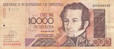 Venezuela 10000 Bolivares 2000