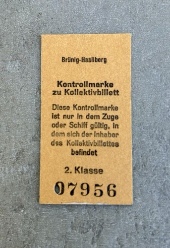 Alte kontrollmarke - alte, zu
