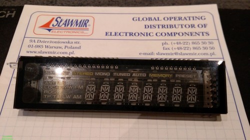 Itron cm1256c noritake vfd - itron,
