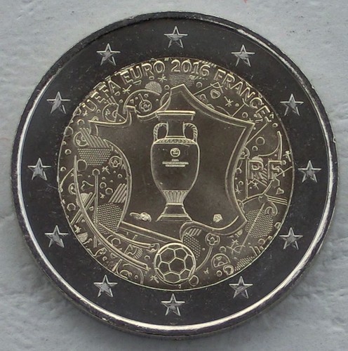 Euro gedenkmünze frankreich - 2,