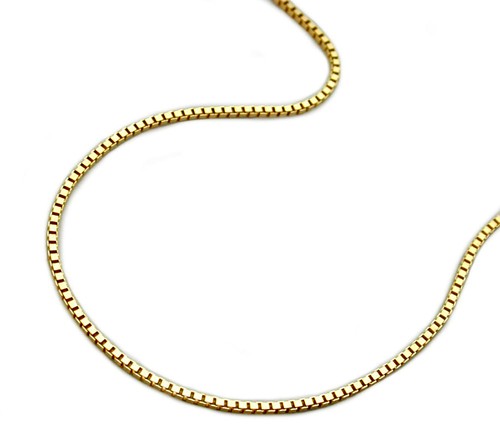 375 echt gold feine kette - 375,