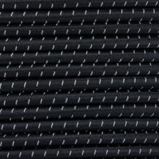 Gummikordel-Hutgummi-Rundgummi, hochwertig, extra-stark, 4mm, Reflektor schwarz