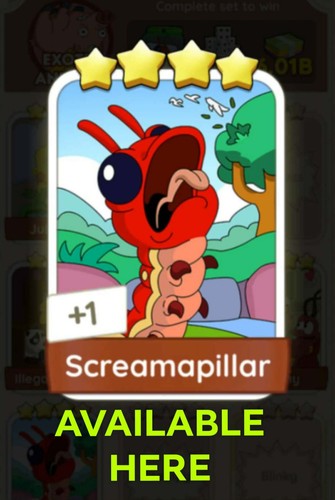 Screamapillar set 13 die - 4⭐, set-13