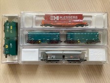 Fleischmann Spur N Güterwagen Konvolut wie NEU, 845363/852705/837915/852324 OVP