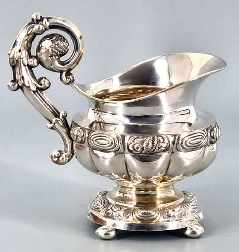 Biedermeier milch kännchen - milch,