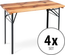 4x Set Biertisch Klappbar