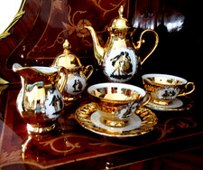 * MOKKA-SERVICE insgesamt 9-Einheiten * 2x Mokka-Gedecke=2-tlg. / Händel-Bavaria