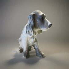 Zaphir Porzellan Hund / Cocker