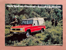 2 Fotos schwarz/weiss Renault R6 Rodeo 1300