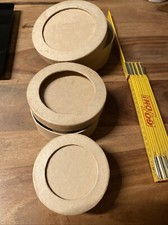 Karton Rundschachtel Efco 3er