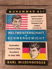 Programm Boxen WM 1966 Programmheft Muhammad Ali- Mildenberger