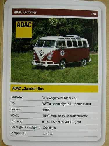 Sehr seltene adac sammelkarte - sehr,