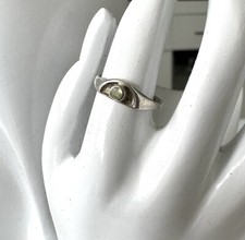 Zarter Vintage 925 Silber Ring
