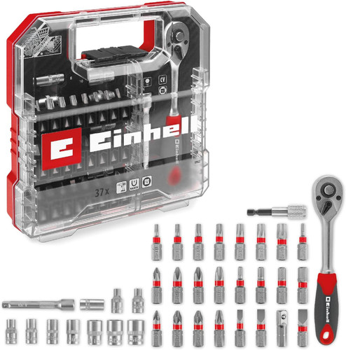Einhell case teiliges - 37-teiliges, set