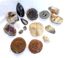 Mineralien Sammlung, Konvolut Mineralien aus Nachlass, alte Mineraliensammlung
