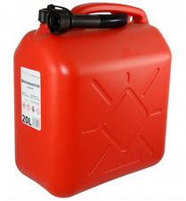Sedata Benzinkanister 20l rot, Kraftstoffkanister Reservekanister