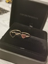 2x Emporio Armani Ring 54