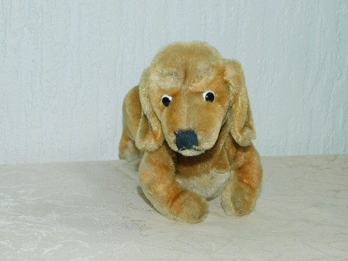 Steiff hund dackel 12 5cm - hund, h:12,5cm