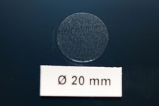 100 Stück kleine Klebepunkte,transparent 20mm, Klebe Siegel