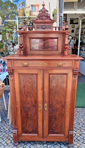 Vertiko mit aufsatz schrank - vertiko,