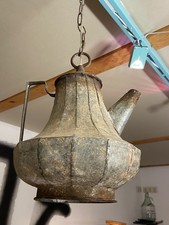 Clayre&Eef Hängelampe Küchenlampe Lampe Kaffeekanne Shabby Chic Vintage Look