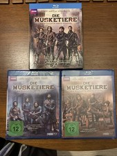 Die Musketiere Staffel 1 2 3 Komplette erste zweite dritte Staffel Blu Ray NEU