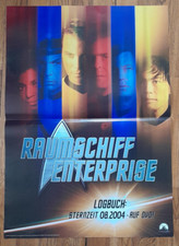 Kinoplakat - Raumschiff Enterprise - (Star Trek) Logbuch 2004 - Din A1 - gefalte